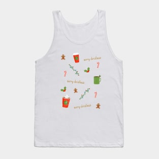 Vintage Christmas Icons Tank Top